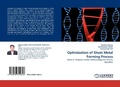 Cover: Optimization of Sheet Metal Forming Process - LAP Lambert Academic Publishing