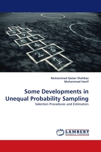 Enlarge image Cover: Some Developments in Unequal Probability Sampling - LAP Lambert Academic Publishing