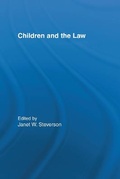 Cover: Children and the Law - Routledge