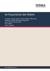 Enlarge image Cover: Im Feuerstrom der Reben - Lied der Zeit Musikverlag GmbH