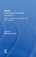 Cover: Dante and Classical Antiquity: The Epic Tradition - Routledge