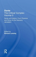 Cover: Dante and History: From Florence and Rome to Heavenly Jerusalem - Routledge