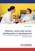 Cover: Patients, carers and nurses: collaborators in development - LAP Lambert Academic Publishing