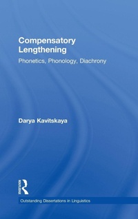 Enlarge image Cover: Compensatory Lengthening - Routledge