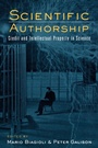 Cover: Scientific Authorship - Routledge