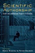 Cover: Scientific Authorship - Routledge