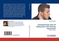 Cover: Developmental Tasks of Adolescents with Hearing Impairment - LAP Lambert Academic Publishing