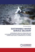 Cover: Sustainable Water Service Delivery - LAP Lambert Academic Publishing