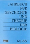Cover: Jahrbuch f&uuml;r Geschichte und Theorie der Biologie / Jahrbuch f&uuml;r Geschichte und Theorie der Biologie - VWB-Verlag