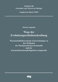 Cover: Wege der Evolutionsgeschichtsschreibung - VWB-Verlag