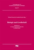 Cover: Biologie und Gesellschaft - VWB-Verlag