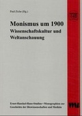 Cover: Monismus um 1900 - VWB-Verlag