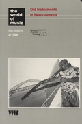 Cover: Old Instruments in New Contexts - VWB-Verlag