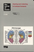 Cover: Hearing and Listening in Cultural Contexts - VWB-Verlag