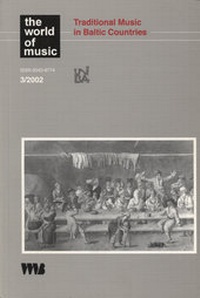Abbildung von: Traditional Music in Baltic Countries - VWB-Verlag