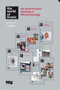 Cover: the world of music: Readings in Ethnomusicology - VWB-Verlag