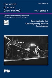 Abbildung von: Ensembles in the Contemporary Korean Soundscape - VWB-Verlag