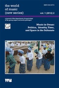 Cover: Music in Oman: Politics, Identity, Time, and Space in the Sultanate - VWB-Verlag
