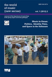 Abbildung von: Music in Oman: Politics, Identity, Time, and Space in the Sultanate - VWB-Verlag
