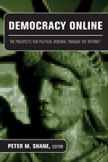 Cover: Democracy Online - Routledge
