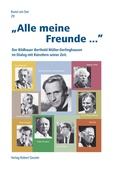 Cover: Alle meine Freunde... - Verlag Robert Gessler