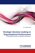 Cover: Strategic Decision-Making in Organizational Performance - LAP Lambert Academic Publishing