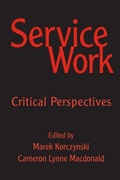 Cover: Service Work - Routledge