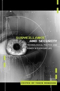 Cover: Surveillance and Security - Routledge