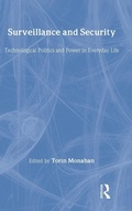 Cover: Surveillance and Security - Routledge