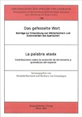 Cover: Das gefesselte Wort - Romanistischer Vlg
