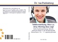 Cover: Telefonwerbung. Was u.a. Jerzy Montag dazu sagt - Dictus Publishing