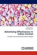 Cover: Advertising Effectiveness In Indian Context - LAP Lambert Academic Publishing