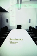 Cover: Renaissance Theory - Routledge