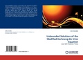 Cover: Unbounded Solutions of the Modified Korteweg-De Vries Equation - LAP Lambert Academic Publishing