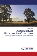 Cover: Australia's Rural Reconstruction Commission - LAP Lambert Academic Publishing