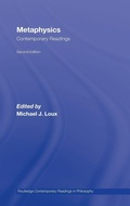 Cover: Metaphysics: Contemporary Readings - Routledge
