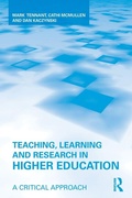 Cover: Teaching, Learning and Research in Higher Education - Routledge