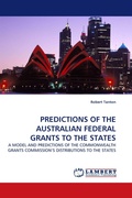 Cover: Predictions of the Australian Federal Grants to the States - LAP Lambert Academic Publishing