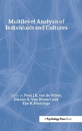 Cover: Multilevel Analysis of Individuals and Cultures - Psychology Press