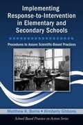 Cover: Implementing Response-to-Intervention in Elementary and Secondary Schools - Routledge