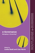 Cover: e-Governance - Routledge
