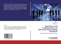 Enlarge image Cover: Algorithms and Implementation of Advanced Video Coding Standards - LAP Lambert Academic Publishing