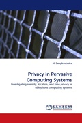 Cover: Privacy in Pervasive Computing Systems - LAP Lambert Academic Publishing