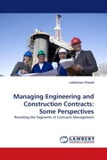 Cover: Managing Engineering and Construction Contracts - LAP Lambert Academic Publishing
