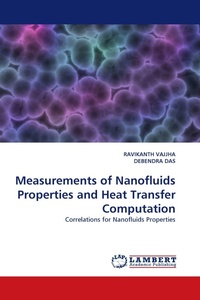 Enlarge image Cover: Measurements of Nanofluids Properties and Heat Transfer Computation - LAP Lambert Academic Publishing