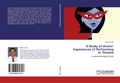 Cover: A Study of Actors' Experiences of Performing in Theatre - LAP Lambert Academic Publishing