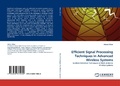 Cover: Efficient Signal Processing Techniques in Advanced Wireless Systems - LAP Lambert Academic Publishing
