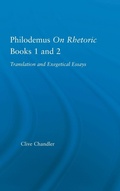 Cover: Philodemus on Rhetoric Books 1 and 2 - Routledge