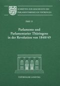 Cover: Parlamente und Parlamentarier Th&uuml;ringens in der Revolution von 1848/49 - Wartburg Verlag - c/o Evangelisches Medienhaus