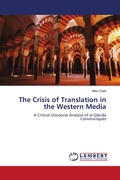 Cover: The Crisis of Translation in the Western Media - LAP Lambert Academic Publishing